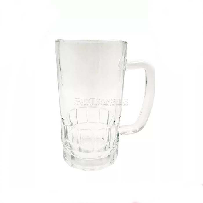 Sublimation Transparent Glass Beer Mug 22oz