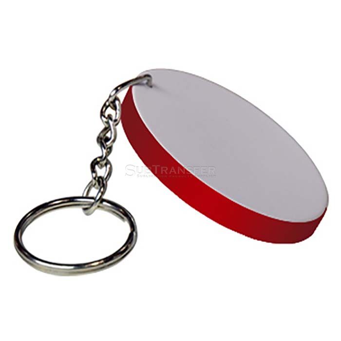 Sublimation Plastic Key ring 